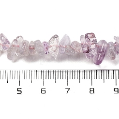 Нити бусин из натурального кварцевого кристалла G-L610-A08-A01