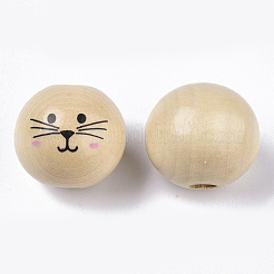 Европейский бисер из натурального дерева&nbsp;LS-X1-WOOD-S055-16A