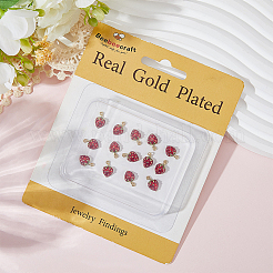 Кулоны с эмалью из латуни&nbsp;KK-BBC0022-86