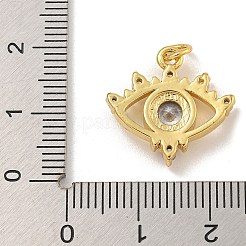 Стойки обшивки латунь микро проложить Циркон подвеску&nbsp;KK-C074-15G-01