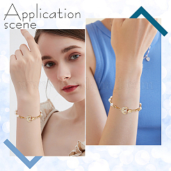 8 шт. 4 стиля: плоская круглая и бабочка&nbsp;KK-DC0001-64