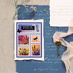 Изготовленные на заказ прозрачные штампы из ПВХ на летнюю тематику&nbsp;DIY-WH0631-0219