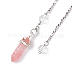 Пулевые маятники для биолокации из вишневого кварцевого стекла&nbsp;PALLOY-JF04560