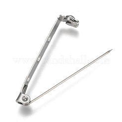 Наборы фурнитуры для брошей из нержавеющей стали 304&nbsp;LS-STAS-G137-52P-01