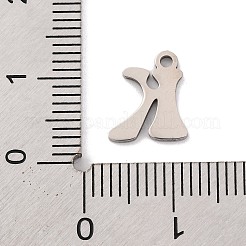 Не тускнеющие подвески из нержавеющей стали 201 STAS-U016-01P-K