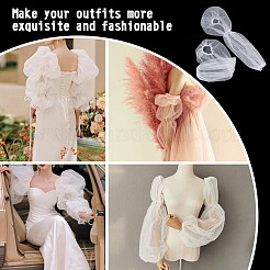 Эластичные нарукавники из полиэфирной сетки&nbsp;AJEW-WH0314-290