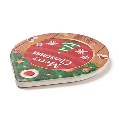 Рождественские фарфоровые подставки&nbsp;LS-HOUS-D001-01D