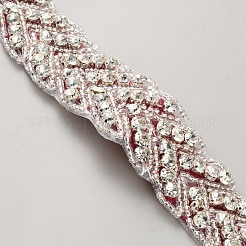 Сплав горный хрусталь цепной ремень&nbsp;AJEW-WH20072-39C