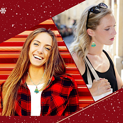 20 шт. стеклянные подвески на рождественскую тематику&nbsp;FIND-SC0020-39