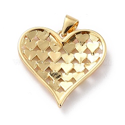 Кулоны из экологически чистой латуни с эмалью&nbsp;KK-D066-02G-RS