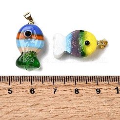 Подвески лэмпворк ручной работы&nbsp;LAMP-A007-01G-05-05