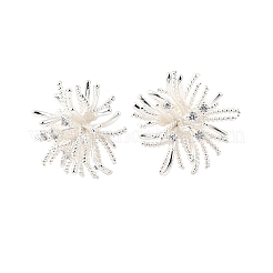 Серьги-гвоздики из циркония&nbsp;EJEW-S270-04S