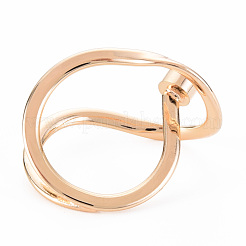 Кольца манжеты с инкрустацией из прозрачного кубического циркония с латунной инкрустацией&nbsp;KK-S356-571-NF