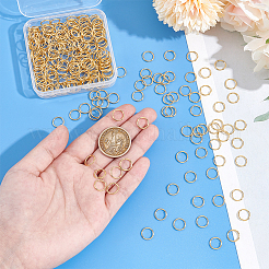 300 шт. Открытые соединительные кольца из нержавеющей стали 304&nbsp;STAS-UN0058-56G-03