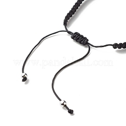 Браслет из плетеных бусин с любовным письмом&nbsp;BJEW-JB07157