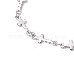 Браслеты из цепочек из нержавеющей стали 304 для женщин&nbsp;BJEW-JB11315-02