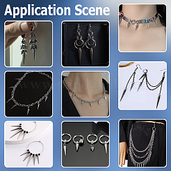 50 шт. подвески из нержавеющей стали 304&nbsp;STAS-BBC0009-09