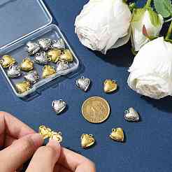 20 шт. 2-х цветные латунные подвески-медальоны&nbsp;KK-FS0001-88