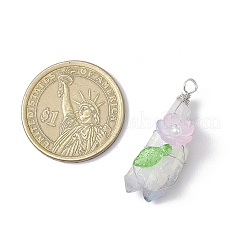 Подвески из медной проволоки в форме капли&nbsp;PALLOY-JF03842-03