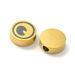 Тема Хэллоуина бусины из нержавеющей стали 304&nbsp;LS-STAS-M069-01P-G