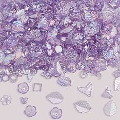 200 г прозрачных акриловых бусин&nbsp;OACR-SP0001-86C