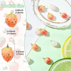 12 шт. 3-х цветные термоусадочные пластиковые эмалевые подвески&nbsp;KY-CJ0002-12