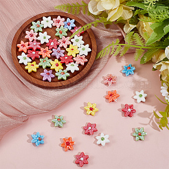 2 нить фарфоровых бусин ручной работы&nbsp;PORC-ME0001-05