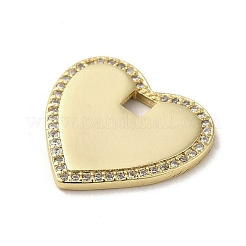 Латунные микро проложить кубического циркония подвески&nbsp;KK-E092-33G-03