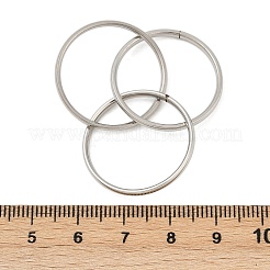 201 тройное переплетенное кольцо из нержавеющей стали&nbsp;FS-WG6776A-06