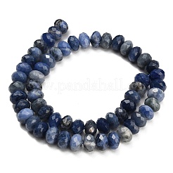 Природный содалит бисер нитей&nbsp;G-C280-A01-02