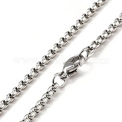 Не тускнеющий прямоугольник из нержавеющей стали 201 с подвеской в виде созвездий для женщин&nbsp;LS-NJEW-G015-01D