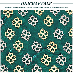 40 шт. 2 цвета 201 нержавеющая сталь соединительные подвески&nbsp;STAS-UN0051-73