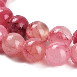 Природного зеленого нефрита нитей бисера&nbsp;G-B128-A06-04