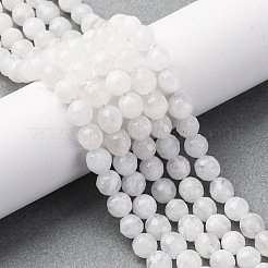 Бусины из натурального радужного лунного камня&nbsp;G-J403-04B-6mm