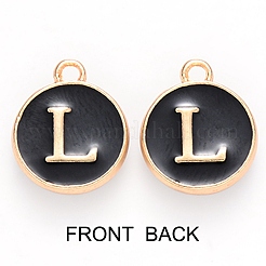 Позолоченные подвески из эмалевого сплава&nbsp;ENAM-SZ0001-26B-L