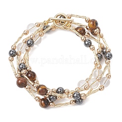 Круглые бусины из синтетического немагнитного гематита&nbsp;NJEW-JN05726