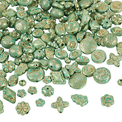 92 шт. Непрозрачные акриловые бусины&nbsp;OACR-TA0003-77