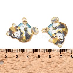 Рождественские эмали сплава подвески&nbsp;ENAM-K069-43E-01