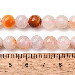 Натуральные вишневые агатовые бусины&nbsp;G-D313-A01-8mm