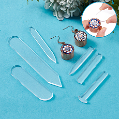 6шт 6 стиля акриловый шаблон для рисования&nbsp;AJEW-BC0009-05