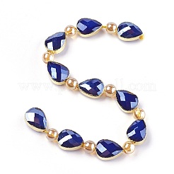 Непрозрачное стекло бисер нитей&nbsp;EGLA-P045-B13