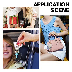 20 шт. подвеска-крест из синтетической бирюзы и сплава эмали&nbsp;HJEW-NB00254