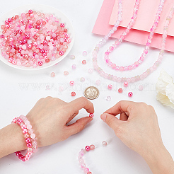 Наборы стеклянных бусин&nbsp;GLAA-GA0002-20A