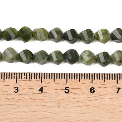 Природные китайский нефрит бисер пряди&nbsp;G-P611-C25-01