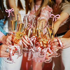 30 шт. 3 стиля акриловых подвесок для бокалов вина&nbsp;AJEW-ME0001-11A