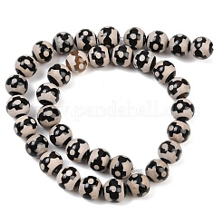 Тибетского стиля DZI бисер нитей&nbsp;G-G328-A06-10mm