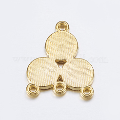 Сеттинги для коннекторов из сплава и страза&nbsp;X-EA10684Y-G