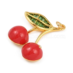 Латунь эмаль подвески&nbsp;KK-K405-01A-G