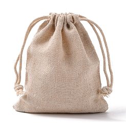 Drawstring мешки хлопка упаковка мешочки&nbsp;ABAG-R011-10x12