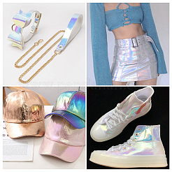 Лазерные листы из искусственной кожи&nbsp;DIY-WH0308-22D